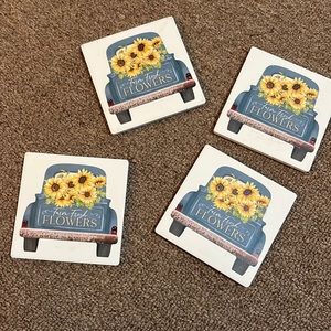 Set of 4 coasters